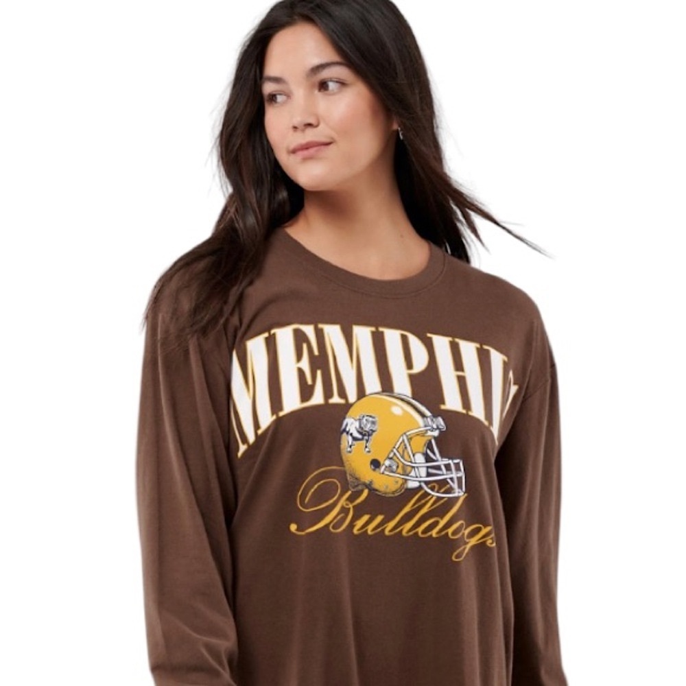 Hollister Memphis Bulldogs Long Sleeved Tshirt